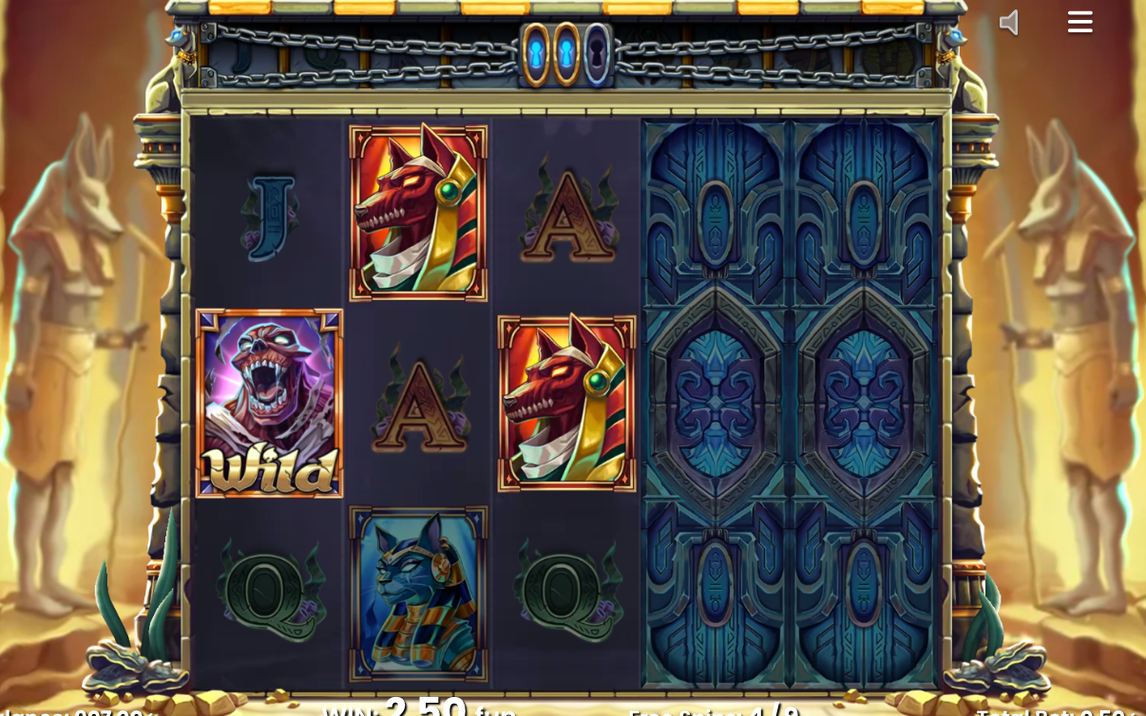 Free Spins-läge med antal återstående spel